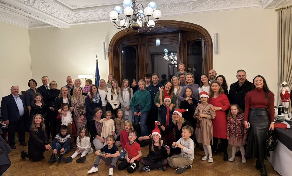 Lietuvių Kalėdų šventė Strasbūre