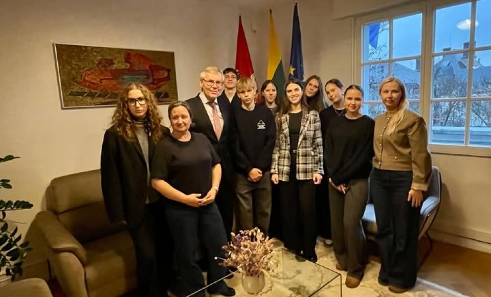 Svečiai iš Palangos jaunimo ir savanorystės centro